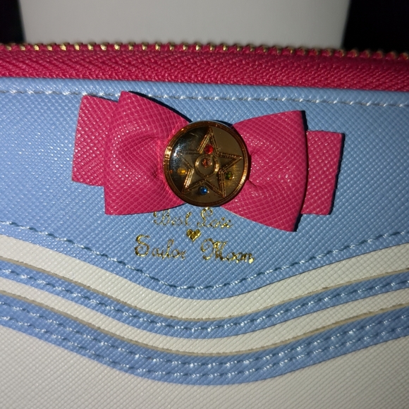 Sailor Moon Long Wallet. NWOT. Authentic with card. - Picture 3 of 9